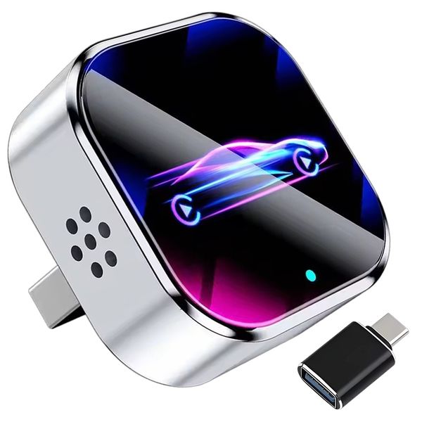 Bluetooth Wireless CarPlay Adapter for Apple iPhone - Smart Auto Connect