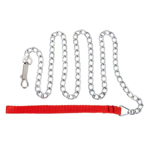 Dog Lead - Pet Leash Metal Chain - 1.2m