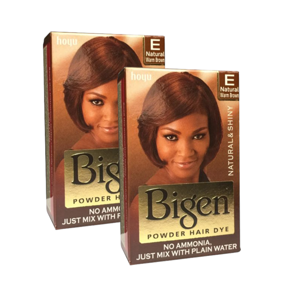 Bigen Powder Hair Dye 2 Piece - Natural Warm Brown - Paris
