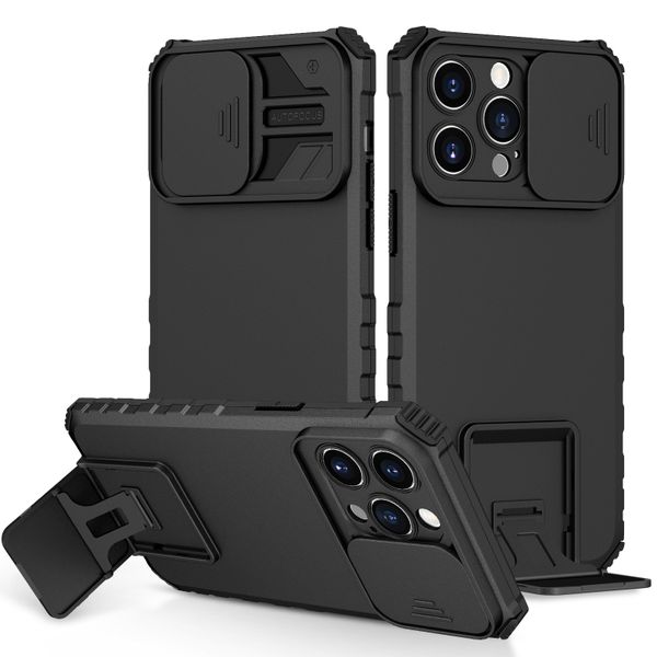 Phone Case Compatible With iPhone 13 Pro Max Slide Camera Lens Cover