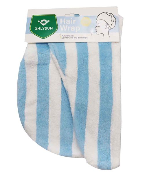 2 Piece Hair Towel Caps Microfiber Fast Drying Towels Bath Wrap
