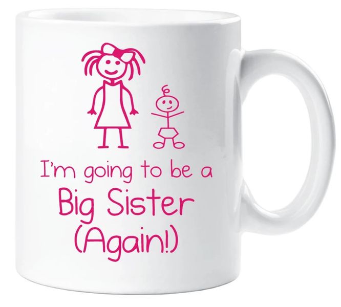 I'm Going to Be Big Sister Again Gift Mug