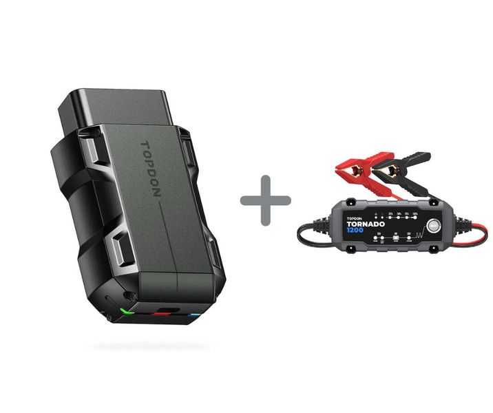 Topdon Topscan PRO plus Tornado 1200 Battery charger Combo