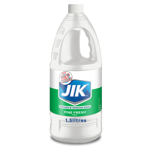 JIK 1.5l, Germ Killing, Liquid Thin Bleach, Stain remover, Pine
