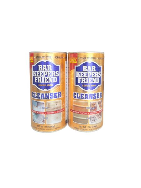 Bar Keepers Friend Cleanser &amp; Polish - 2 Pack