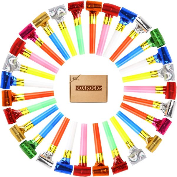 Colourful Party Blowers Party Blowers for Party Bags Fillers for Kids
