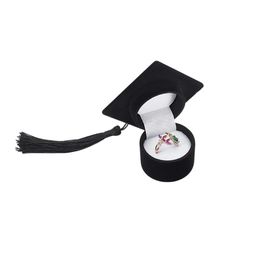 Graduation Cap Shaped Ring Box, Jewelry Storage Box for Graduation ...