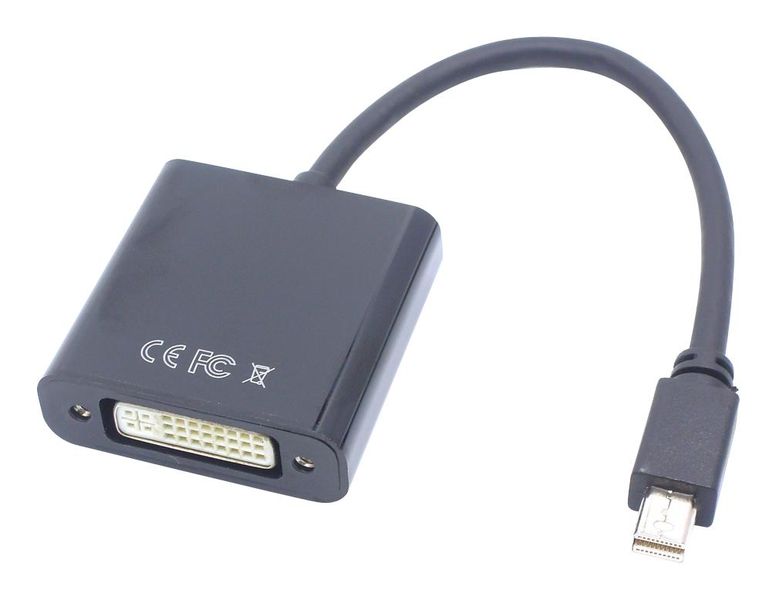 Multicomp Pro (PS000266) Mini DisplayPort Plug, DVI-I Receptacle