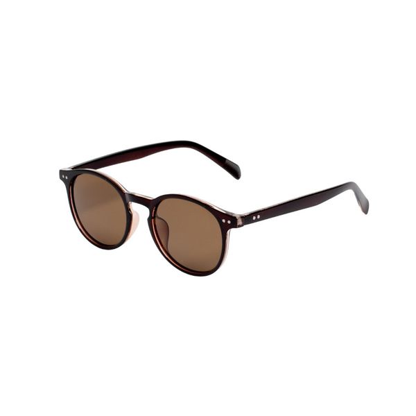 TrulyBlue - Retro Polaroid Auburn Brown Sunglasses