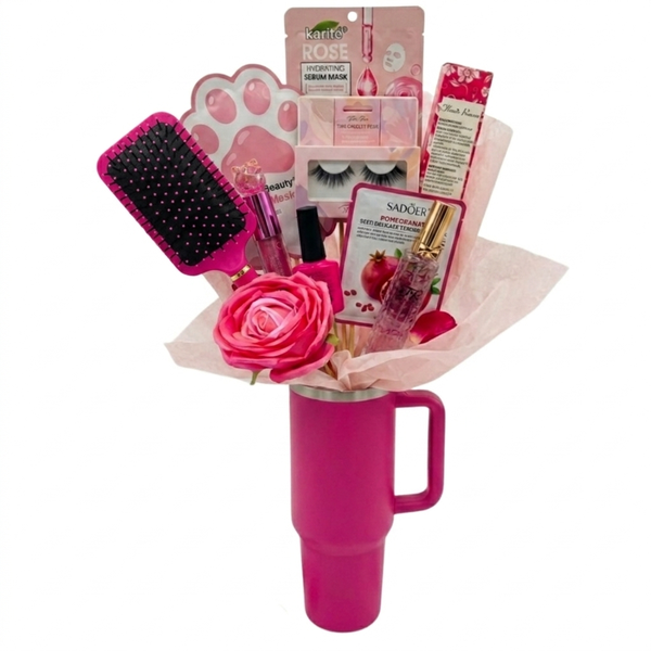 Bouquet of Rosy Glow Self-Care - 8-Piece