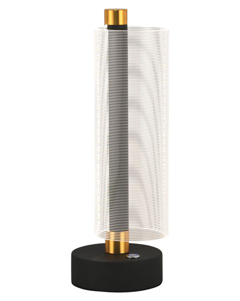 Bright Star Lighting TL844 Black LED Touch Table Lamp - 3 CCT, Dimmable
