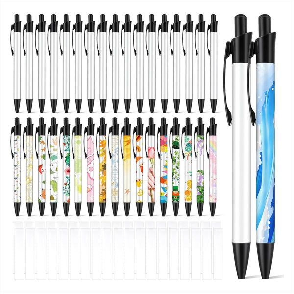36Pcs Sublimation Pen Sublimation Coated Pens Heat Transfer Pens