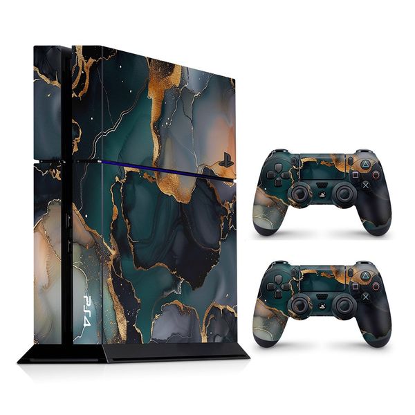 Decal Skin Compatible with PS4 - Abstract Deep Marble (Decal Only)