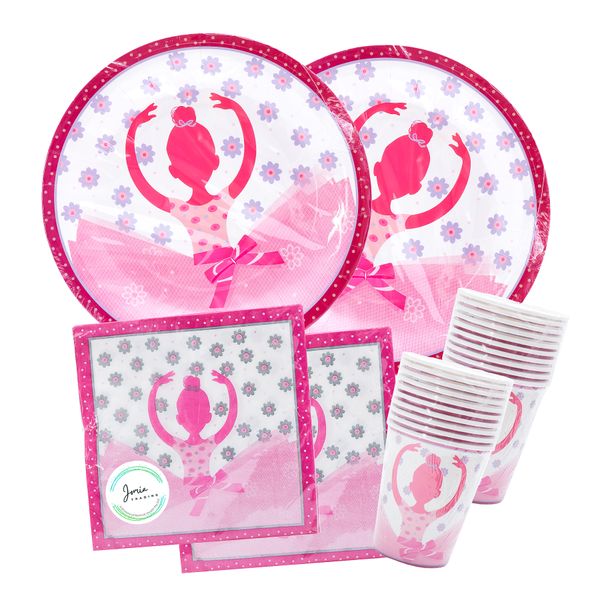 Ballerina 3 Piece Party Box - 20 Invites