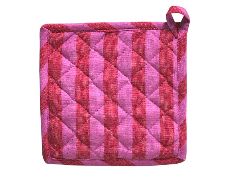 Cotton Stipped Single Pot Holder 20x20x1cm