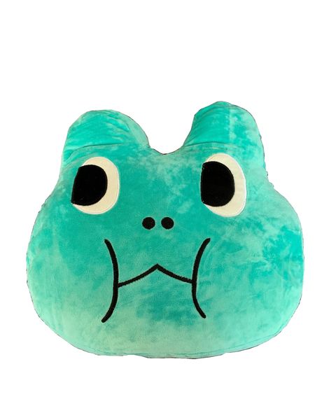 36cm Plush Teddy Stuffed Animal Soft Toy Pillow - Green Frog Cushion