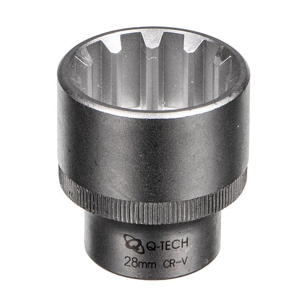 Q-Tech Spline Socket 28mm