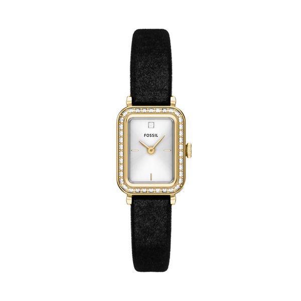 Fossil - Raquel Mini 2-Hand Watch - Black Velvet