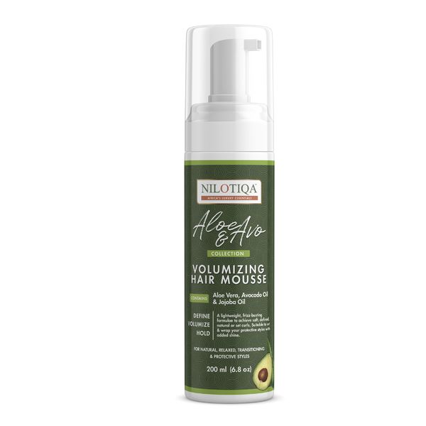 Nilotiqa Aloe and Avo Volumizing Hair Mousse 250ml