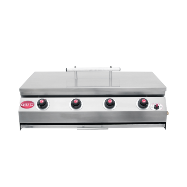 Slimline Built-in 4-Burner Stainless Steel Gas Braai