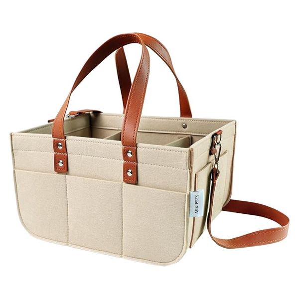 Portable Baby Diaper Caddy Organizer Portable Nursery Essentials Storage