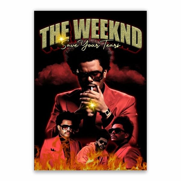 The Weeknd Save Your Tears Poster - A1
