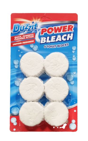 Duzzit Toilet Blocks Power Bleach 6-Pack