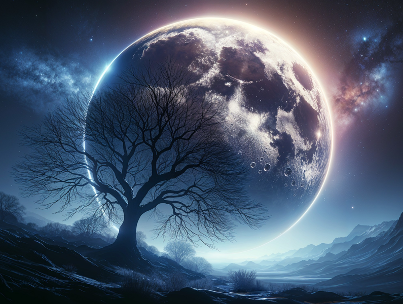 Modern Canvas Wall Art Home Decor -Moonlit Soul