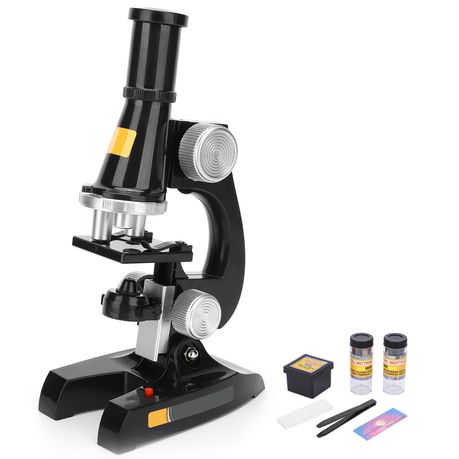 Microscope Kit Laboratory LED Biological Microscope for Educational Toy