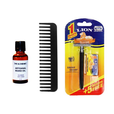 lion beard grooming kit