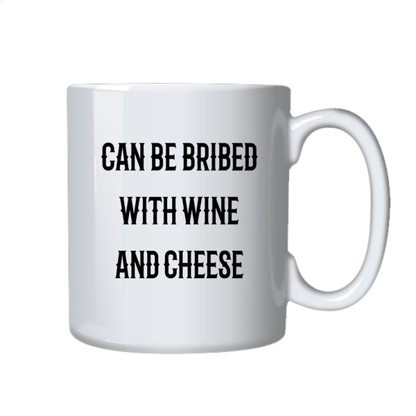 Cheese Coffee Mug - Best Funny Novelty Gift Idea for Wine Drinkers