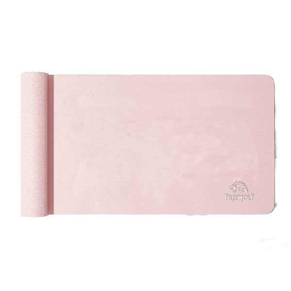 Large PU Leather Mouse Pad For Desk Non-Slipr Desk Pad Purple
