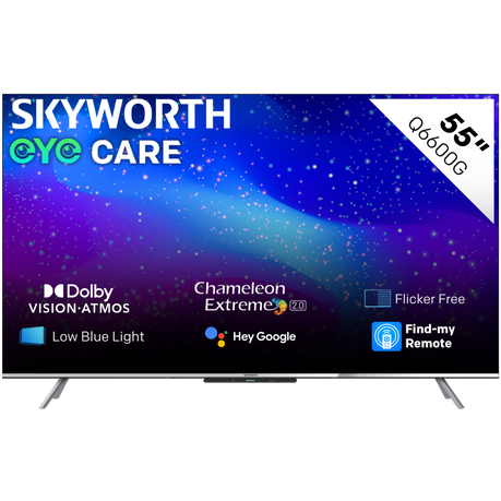 Skyworth 55" Q6600G 4K QLED Smart Google TV with Google Assistant Image