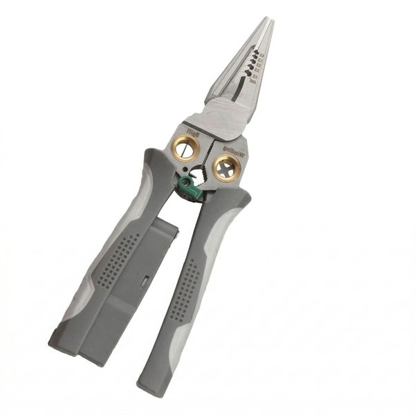 8-in-1 Wire Stripper &amp; Voltage Tester - Gray