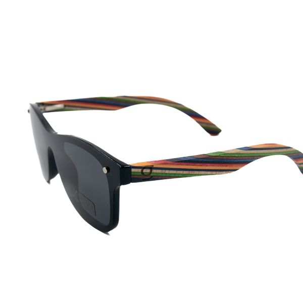 GNH Sleek Fashionable Polarized Bamboo Sunglasses