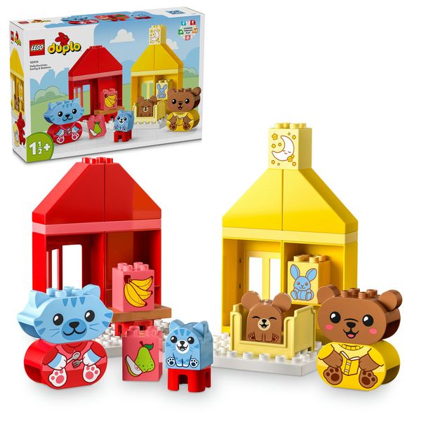 LEGO® DUPLO® My First Daily Routines: Eating &amp; Bedtime 10414 Building Toy Set - 28 Pieces