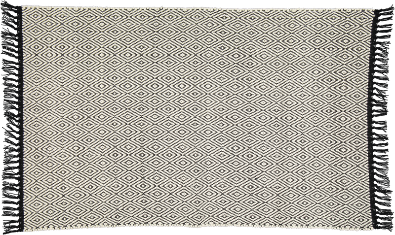 Amelia Jackson Dhurrie Diamond Rug