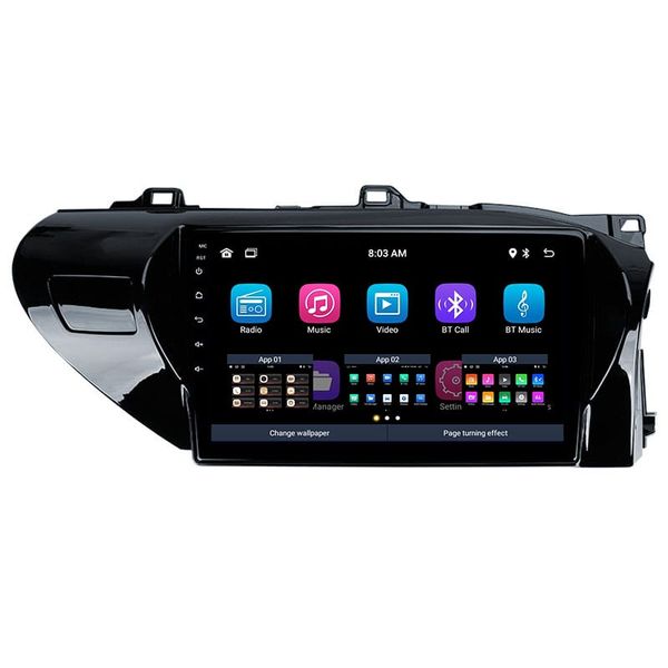 10 Inch Toyota Hilux GD6 2016-20 Android GPS Navigation Radio