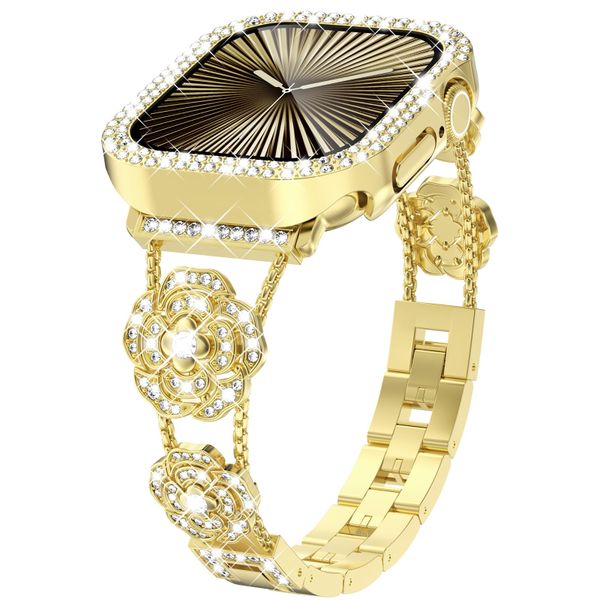 Compatible with Apple Watch Band 38/40/41mm/S10/11 - 42mm Strap with Case
