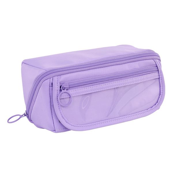 1PC- Multi-functional large capacity student pencil case/stationery bag