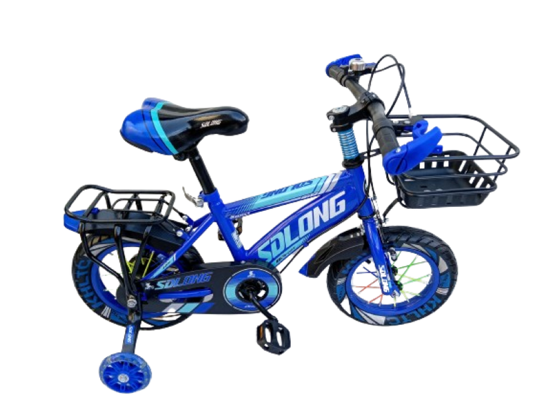 12'' / 16'' inch Blue Racer Bicycles for Kids 2-3 Years and 5-7 Years