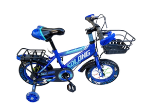 14'' Inch Blue Thunder Bicycle For Kids 4 To 6 Years With Training