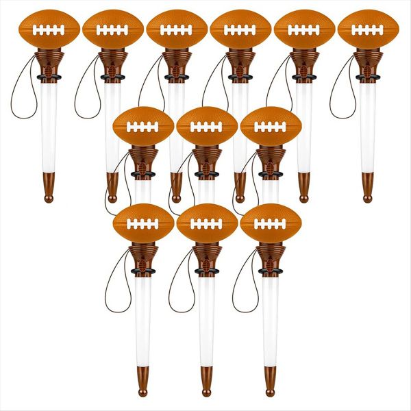12Pcs Football Hoop Ballpoint Pens Funny Sports Theme Ink Pens