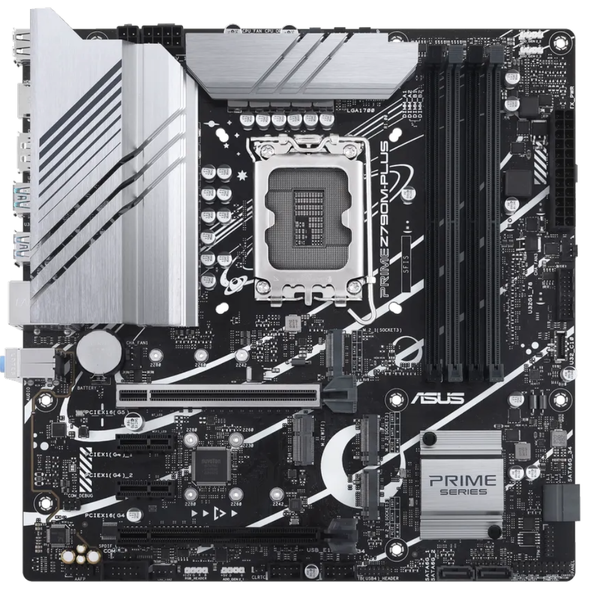 ASUS PRIME Z790M-PLUS Micro-ATX Motherboard - LGA1700, DDR5, PCIe 5.0, M.2