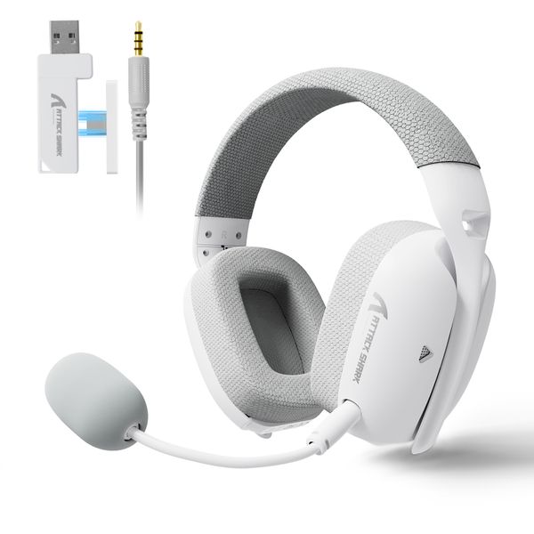 ATTACK SHARK L80PRO Wireless Gaming Headset with Mic, Headset for Switch PC
