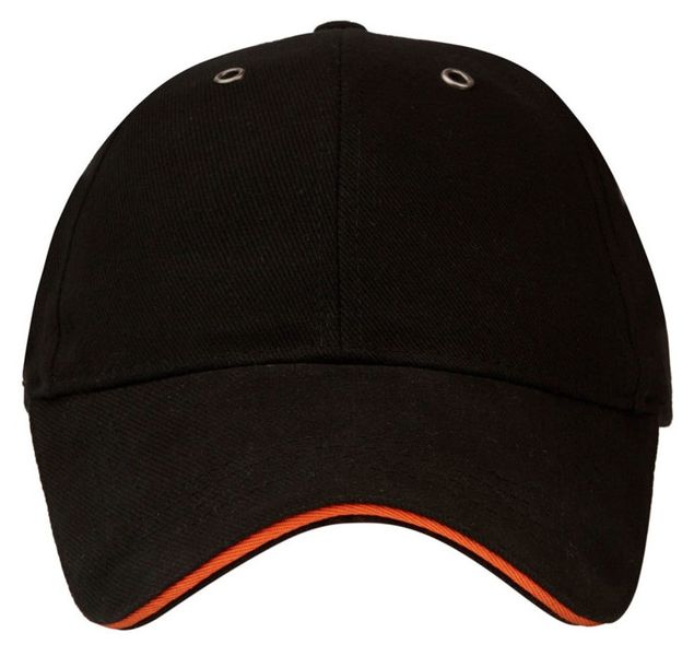 Black With Orange Detail image