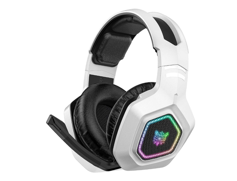 ONIKUMA Wireless Gaming Headphones With Mic - Black - White - B100