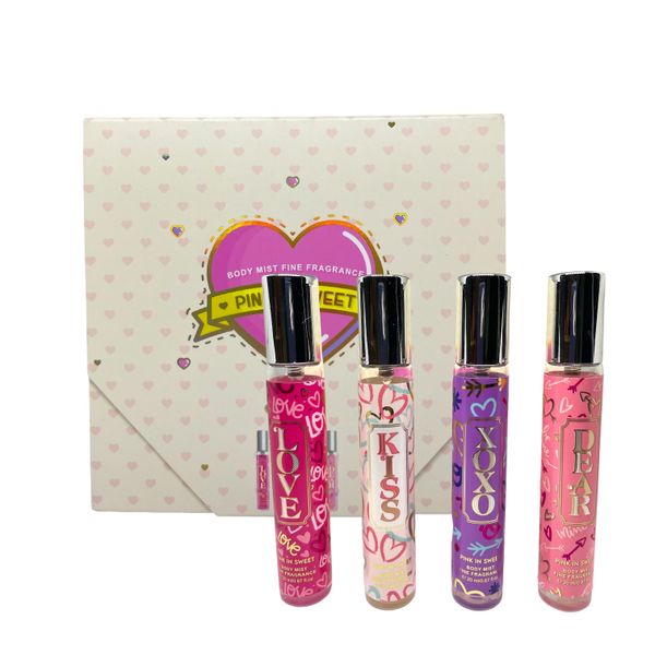 Pink In Sweet Love Fragrance Perfume Spray Set Collection - EDT