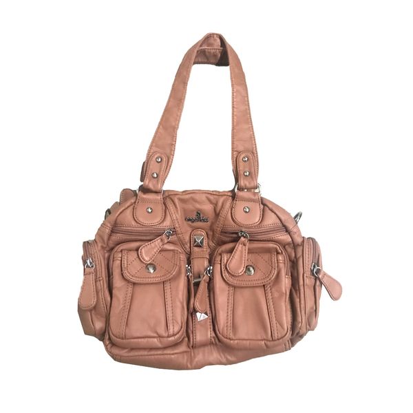 Soft Leather Multipocket Crossbody Women Shoulder Bags