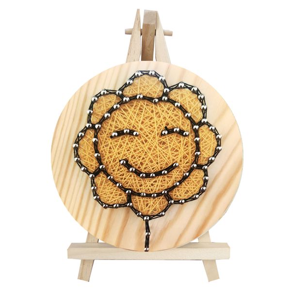 Craft Stationery DIY Embroidery String Art Portrait &amp; Display Stand (17cm)